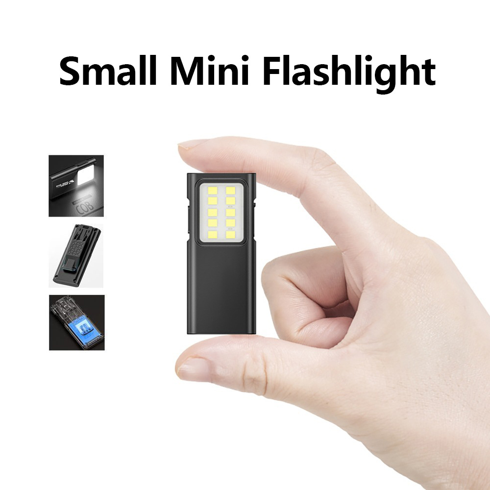 Edc (Every Day Carry - USB-C recargable Mini EDC portátil de