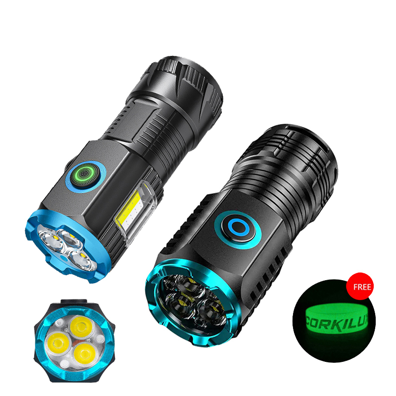 Edc Every Day Carry おもちゃ - Mini linternas Led de bolsillo recargables