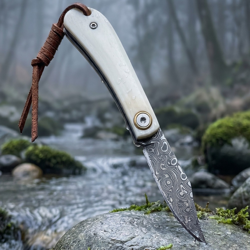 Edc Carry Pocket Knife - Cuchillo Plegable para Exteriores con Mango