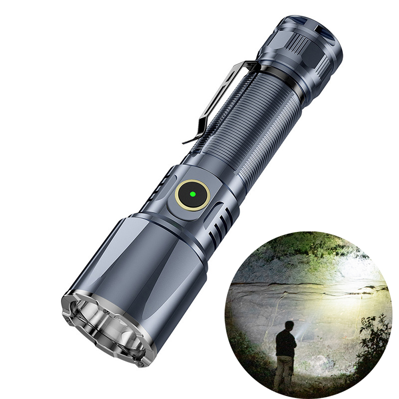 Edc (Every Day Carry - Linterna EDC portátil tipo C, recargable