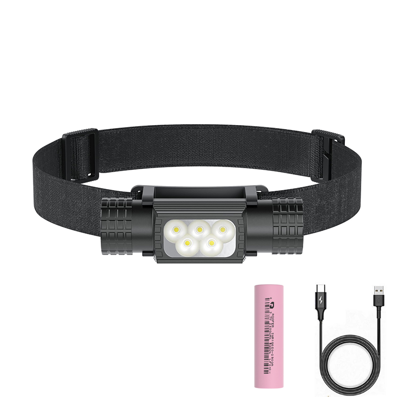Edc (Every Day Carry - Linternas frontales LED recargables USB C
