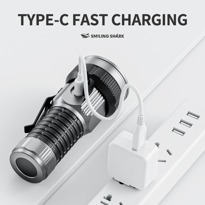 Pequeña linterna LED USB C rec - Edc (Every Day Carry reseña y precio