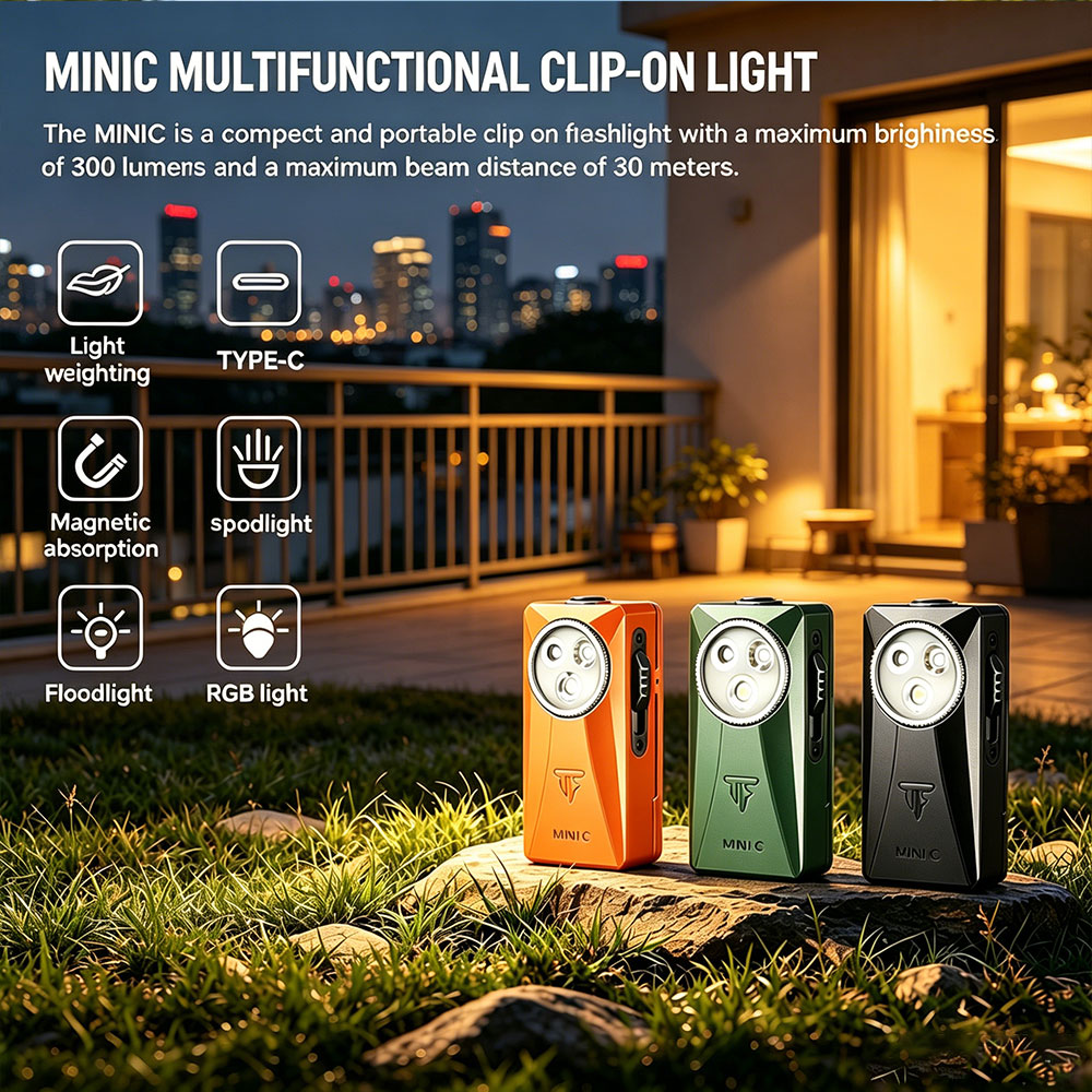 Linterna LED Trustfire MINIC d - Edc Every Day Carry おもちゃ reseña y precio