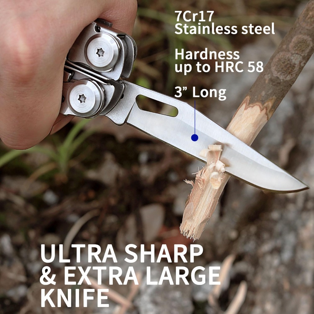 Alicates tácticos plegables pa - Edc Carry Pliers reseña y precio