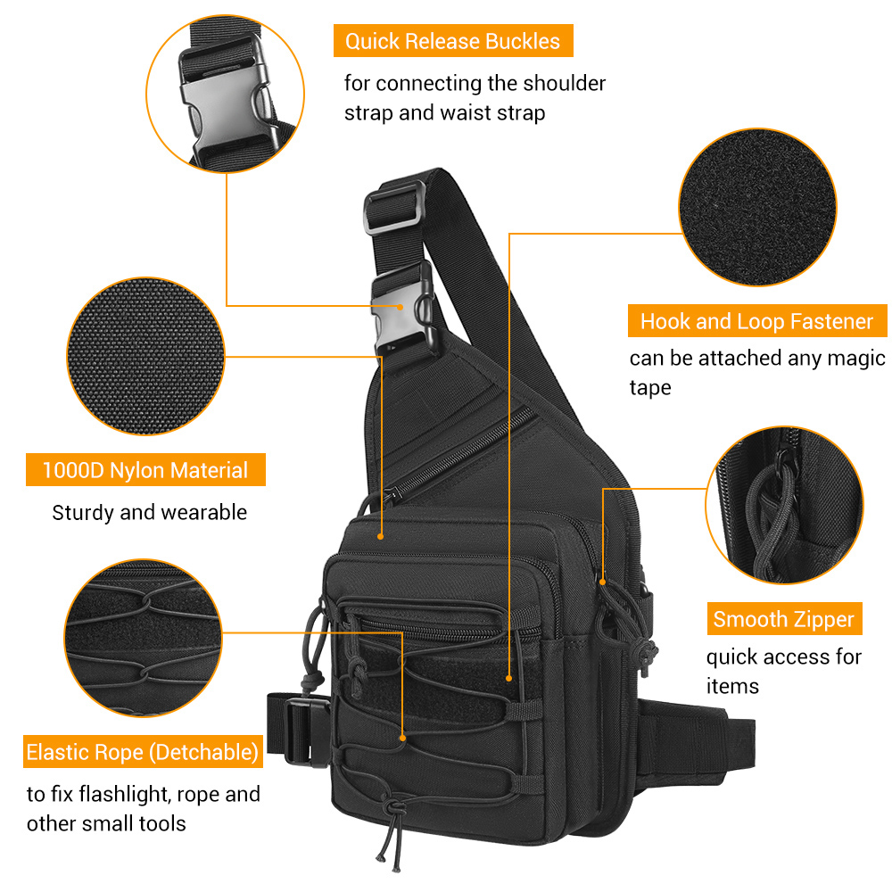 Bolsa táctica para guardar pis - Edc Carry Gun reseña y precio