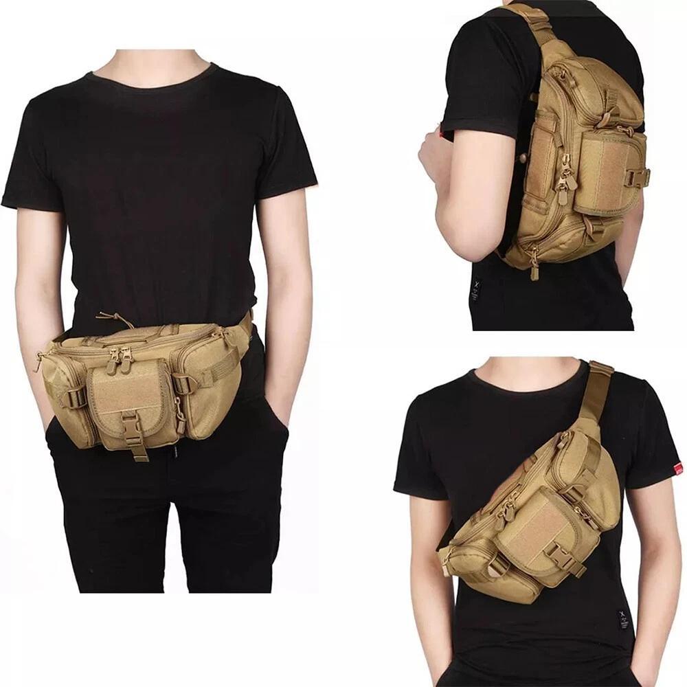 Riñonera táctica para hombre,  - Edc Concealed Carry Fanny Pack reseña y precio