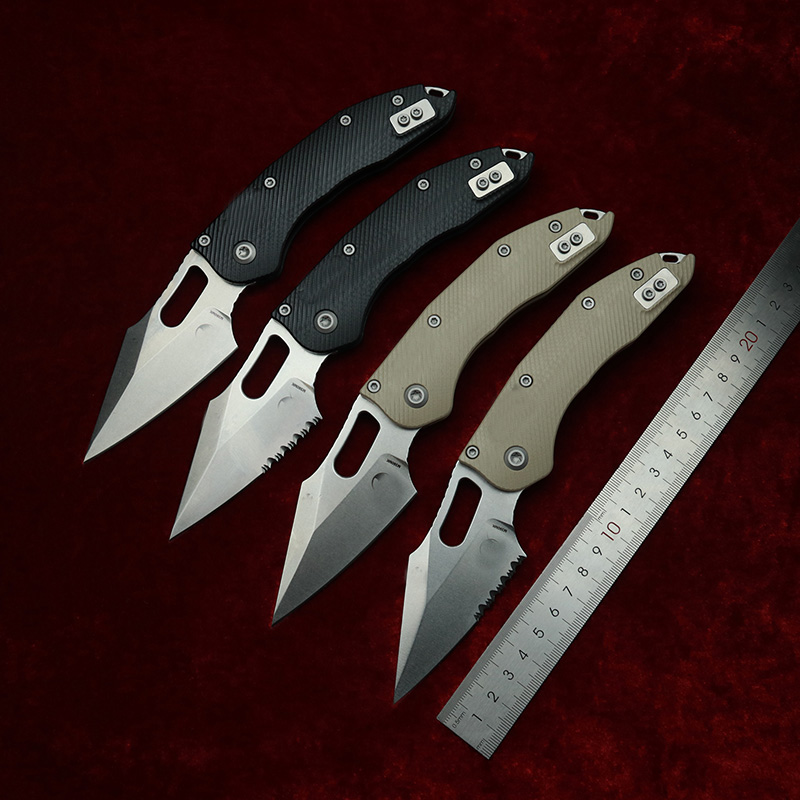 LEMIFSHE, puntada Manual textu - Edc Carry Pocket Knife reseña y precio