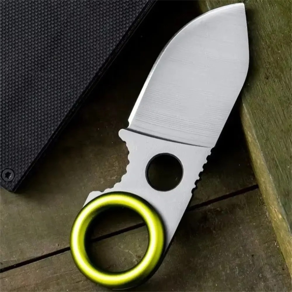 Mini Cuchillo de Anillo EDC co - Edc Pocket Carry Fixed Blade reseña y precio
