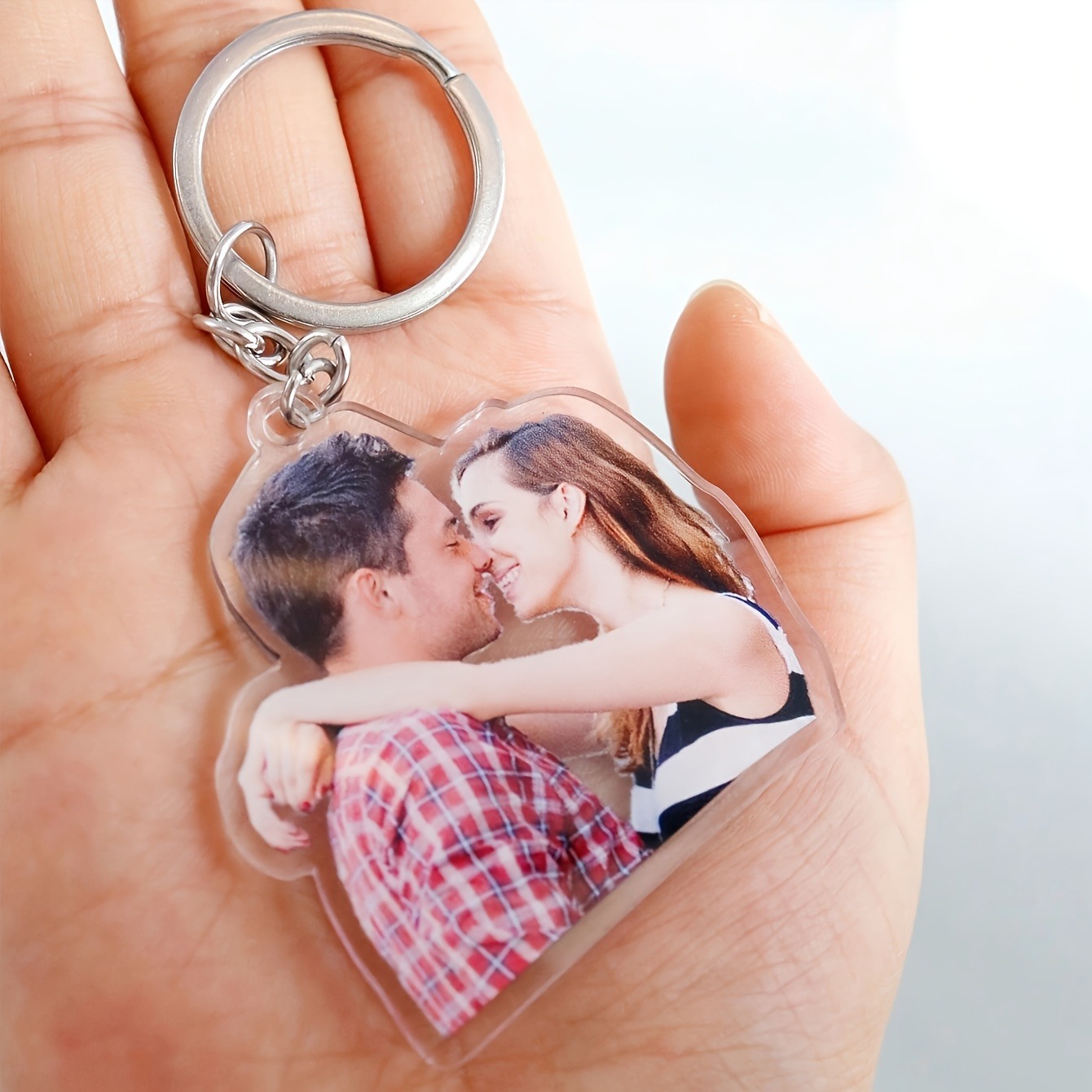 1 Llavero Acrílico Personaliza - Carabiner Keychain reseña y precio