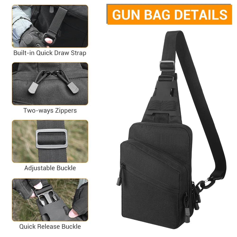 Bolsa Táctica para Pistola, Bo - Edc Carry Gun reseña y precio